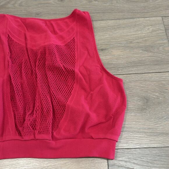 FP MOVEMENT Pink Running Through My Mind Sleevless‎ Cropped Tank Top Size Small - Picture 7 of 11